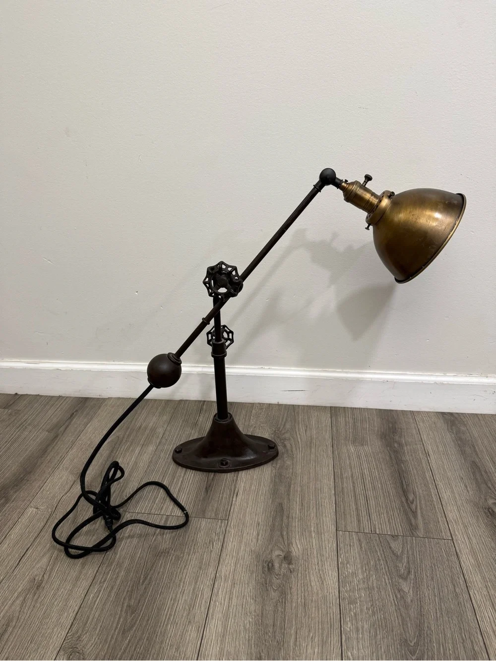 Restoration Hardware Industrial Era Table Lamp Vintage Inspired Steampunk